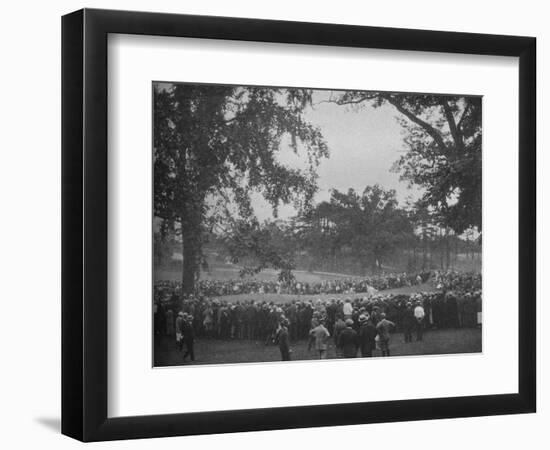 18th green, The Country Club, Brookline, Massachusetts, 1925-null-Framed Photographic Print