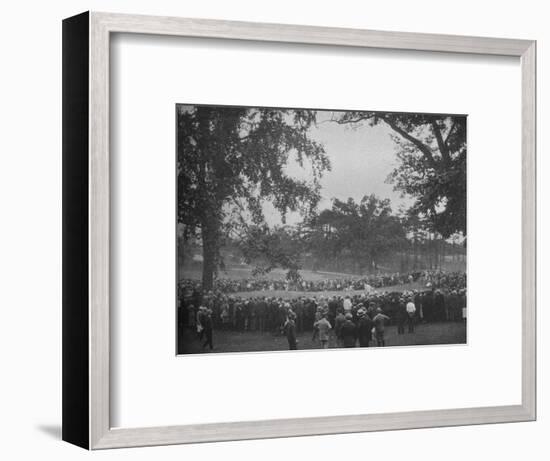 18th green, The Country Club, Brookline, Massachusetts, 1925-null-Framed Photographic Print