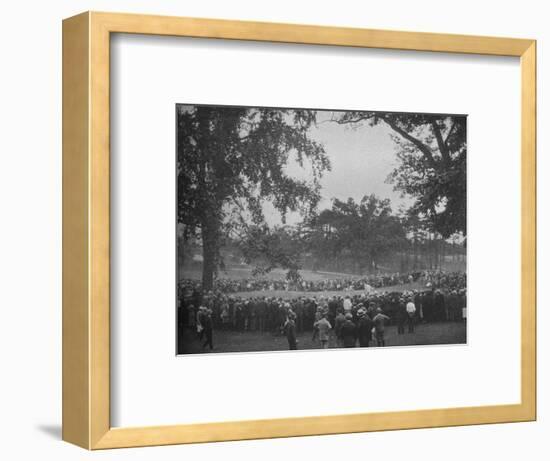 18th green, The Country Club, Brookline, Massachusetts, 1925-null-Framed Photographic Print