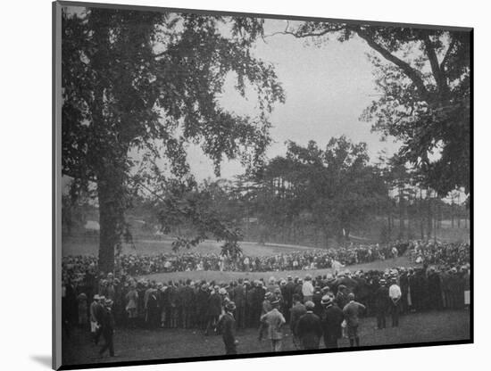 18th green, The Country Club, Brookline, Massachusetts, 1925-null-Mounted Photographic Print