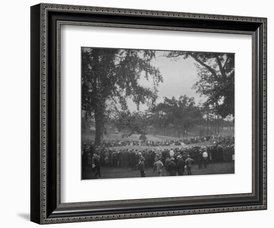 18th green, The Country Club, Brookline, Massachusetts, 1925-null-Framed Photographic Print