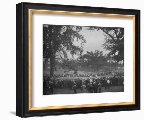 18th green, The Country Club, Brookline, Massachusetts, 1925-null-Framed Photographic Print