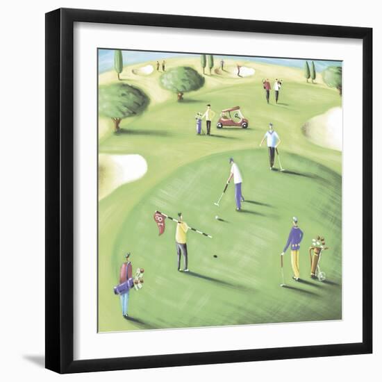 18th Hole-Jo Parry-Framed Giclee Print