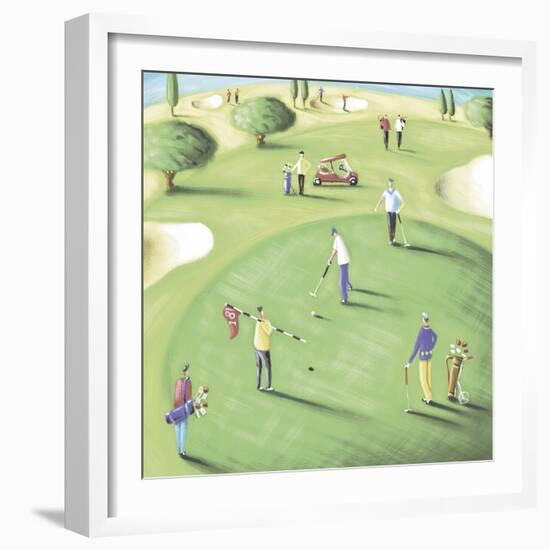 18th Hole-Jo Parry-Framed Giclee Print