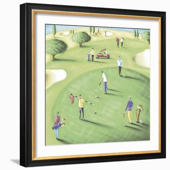 18th Hole-Jo Parry-Framed Giclee Print