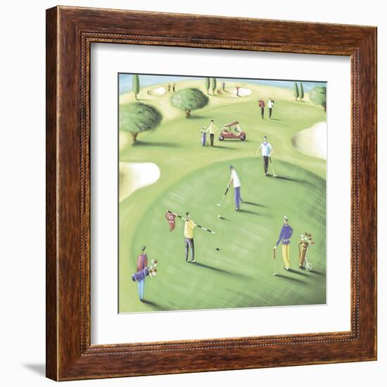 18th Hole-Jo Parry-Framed Giclee Print