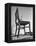 19 Ft. Chair Being Used as an Advertising Stunt-Ed Clark-Framed Premier Image Canvas