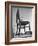 19 Ft. Chair Being Used as an Advertising Stunt-Ed Clark-Framed Photographic Print