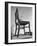 19 Ft. Chair Being Used as an Advertising Stunt-Ed Clark-Framed Photographic Print