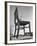 19 Ft. Chair Being Used as an Advertising Stunt-Ed Clark-Framed Photographic Print