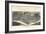 1900, Cincinnati Bird's Eye View, Ohio, United States-null-Framed Giclee Print