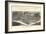 1900, Cincinnati Bird's Eye View, Ohio, United States-null-Framed Giclee Print