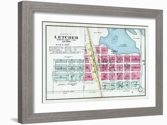 1900, Letcher, South Dakota, United States-null-Framed Giclee Print