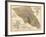 1900, Sonoma County Wall Map, California, United States-null-Framed Giclee Print