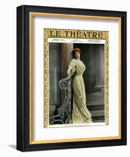 1900s France Le Theatre Magazine Cover-null-Framed Giclee Print