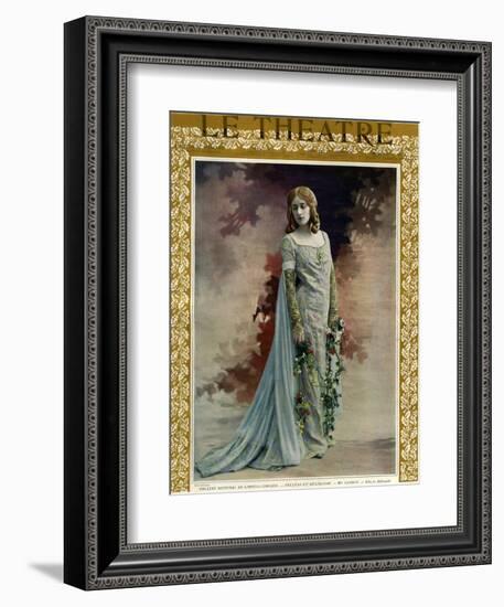 1900s France Le Theatre Magazine Cover-null-Framed Giclee Print