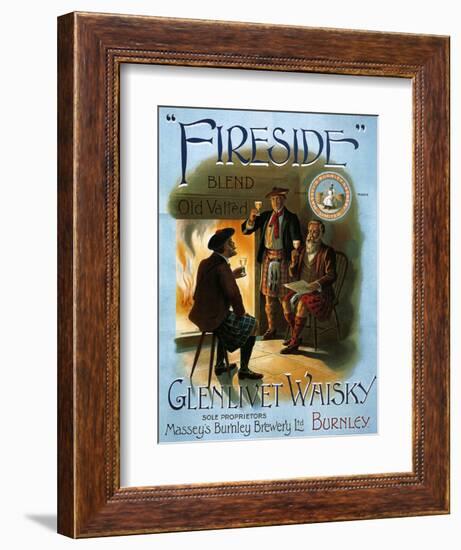 1900s UK Glenlivet Poster-null-Framed Giclee Print