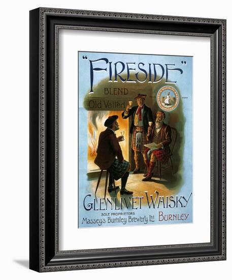 1900s UK Glenlivet Poster-null-Framed Giclee Print