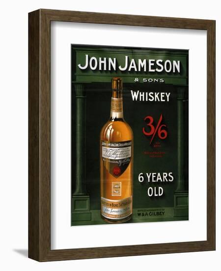 1900s UK John Jameson Poster-null-Framed Giclee Print