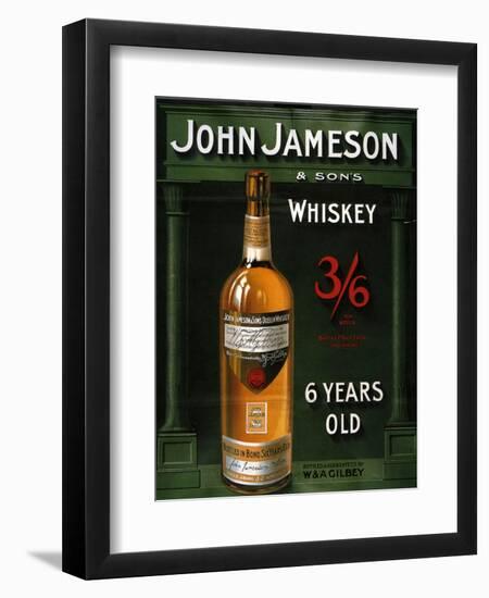 1900s UK John Jameson Poster-null-Framed Giclee Print