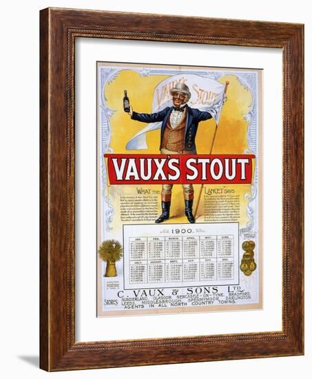 1900s UK Vaux's Magazine Plate-null-Framed Giclee Print