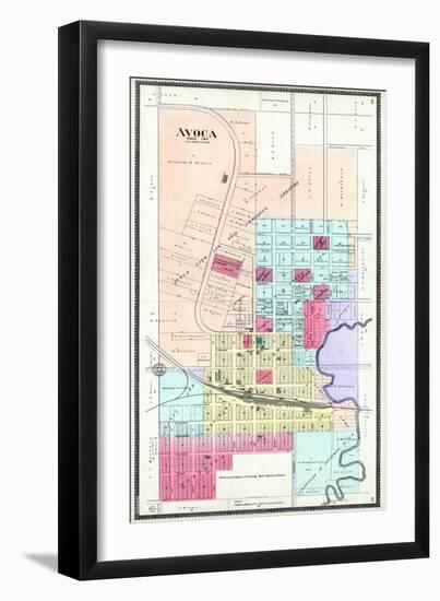 1902, Avoca, Iowa, United States-null-Framed Giclee Print