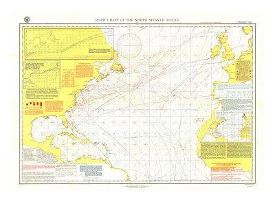 Atlantic Ocean Chart