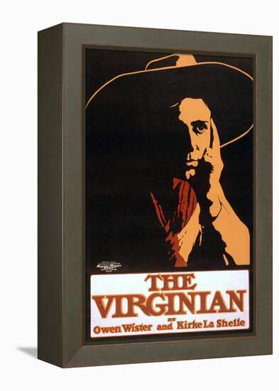 1903 Theatrical Production of Owen Wister's Western Novel, "The Virginian" by Kirke La Shelle's-null-Framed Stretched Canvas