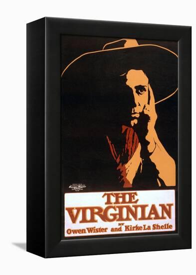 1903 Theatrical Production of Owen Wister's Western Novel, "The Virginian" by Kirke La Shelle's-null-Framed Stretched Canvas