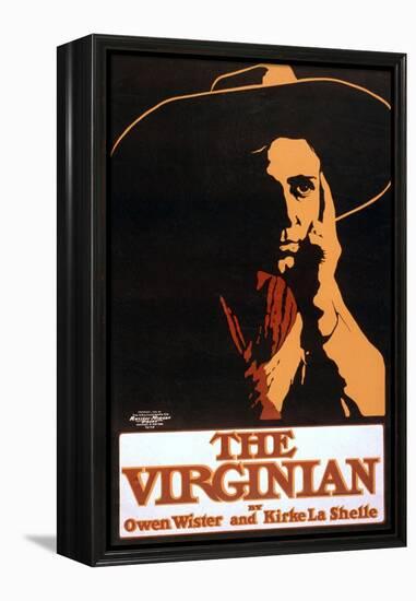 1903 Theatrical Production of Owen Wister's Western Novel, "The Virginian" by Kirke La Shelle's-null-Framed Stretched Canvas