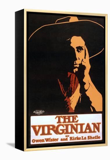 1903 Theatrical Production of Owen Wister's Western Novel, "The Virginian" by Kirke La Shelle's-null-Framed Stretched Canvas