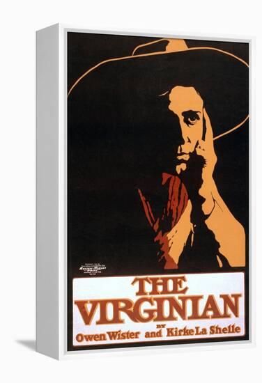 1903 Theatrical Production of Owen Wister's Western Novel, "The Virginian" by Kirke La Shelle's-null-Framed Stretched Canvas