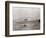 1903 Wright Brothers' Plane Taking Off at Kitty Hawk, North Carolina-null-Framed Photographic Print