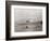 1903 Wright Brothers' Plane Taking Off at Kitty Hawk, North Carolina-null-Framed Photographic Print