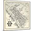 1904, Seattle Bird's Eye View of Business District, Washington, United States-null-Mounted Giclee Print