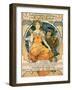 1904 St. Louis World's Fair Poster-Alphonse Mucha-Framed Art Print