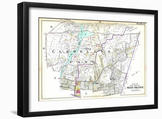 1904, The Ramble, West Orange, New Jersey, United States-null-Framed Giclee Print