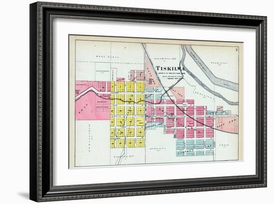 1905, Tiskilwa, Illinois, United States-null-Framed Giclee Print