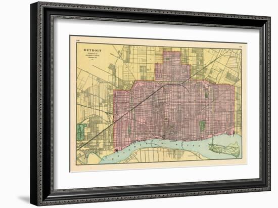 1906, Detroit, Michigan, United States-null-Framed Giclee Print