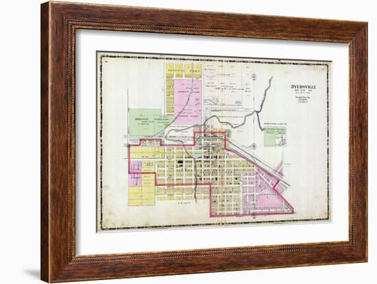 1906, Dyersville, Iowa, United States-null-Framed Giclee Print