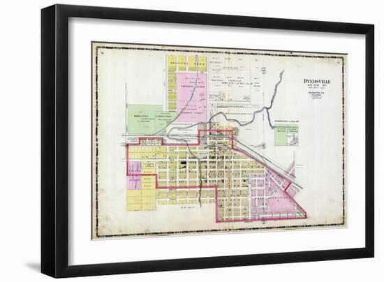 1906, Dyersville, Iowa, United States-null-Framed Giclee Print