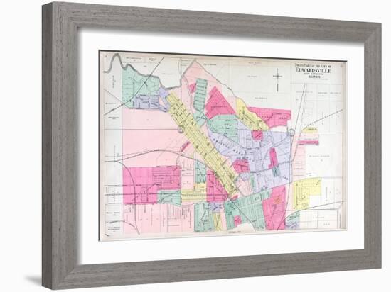 1906, Edwardsville - North, Illinois, United States-null-Framed Giclee Print