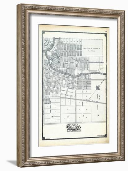 1906, Elora Village, Canada-null-Framed Giclee Print