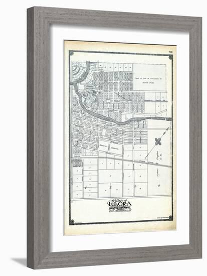 1906, Elora Village, Canada-null-Framed Giclee Print