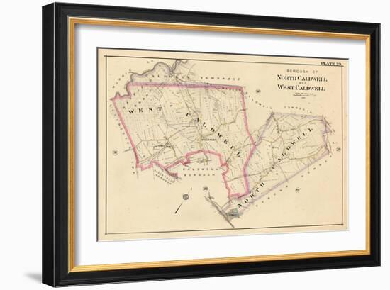 1906, North Caldwell and West Caldwell Borough, New Jersey, United States-null-Framed Giclee Print