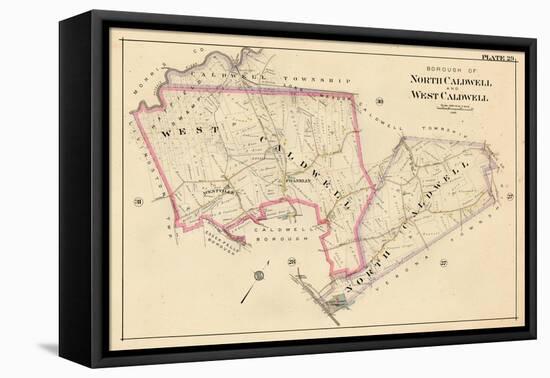 1906, North Caldwell and West Caldwell Borough, New Jersey, United States-null-Framed Premier Image Canvas