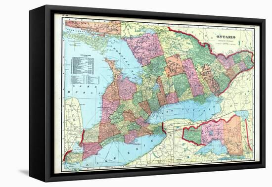 1906, Ontario, Canada-null-Framed Premier Image Canvas