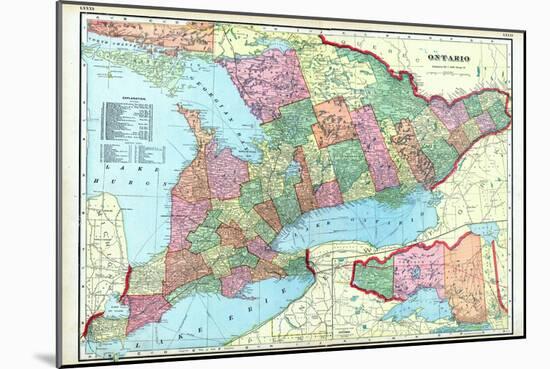 1906, Ontario, Canada-null-Mounted Giclee Print