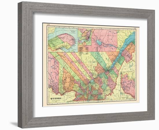 1906, Quebec, Montreal, Canada-null-Framed Giclee Print