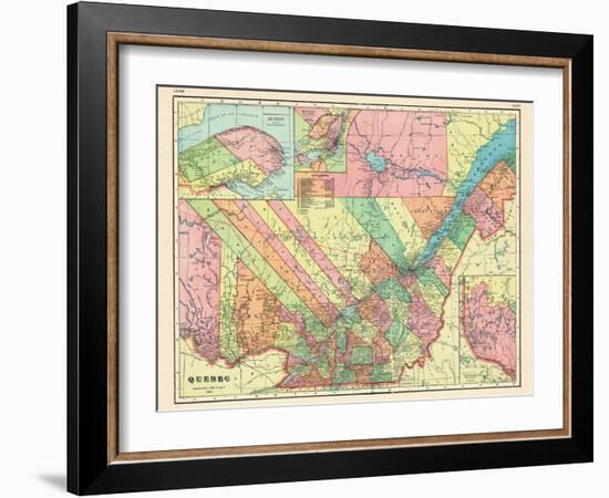 1906, Quebec, Montreal, Canada-null-Framed Giclee Print